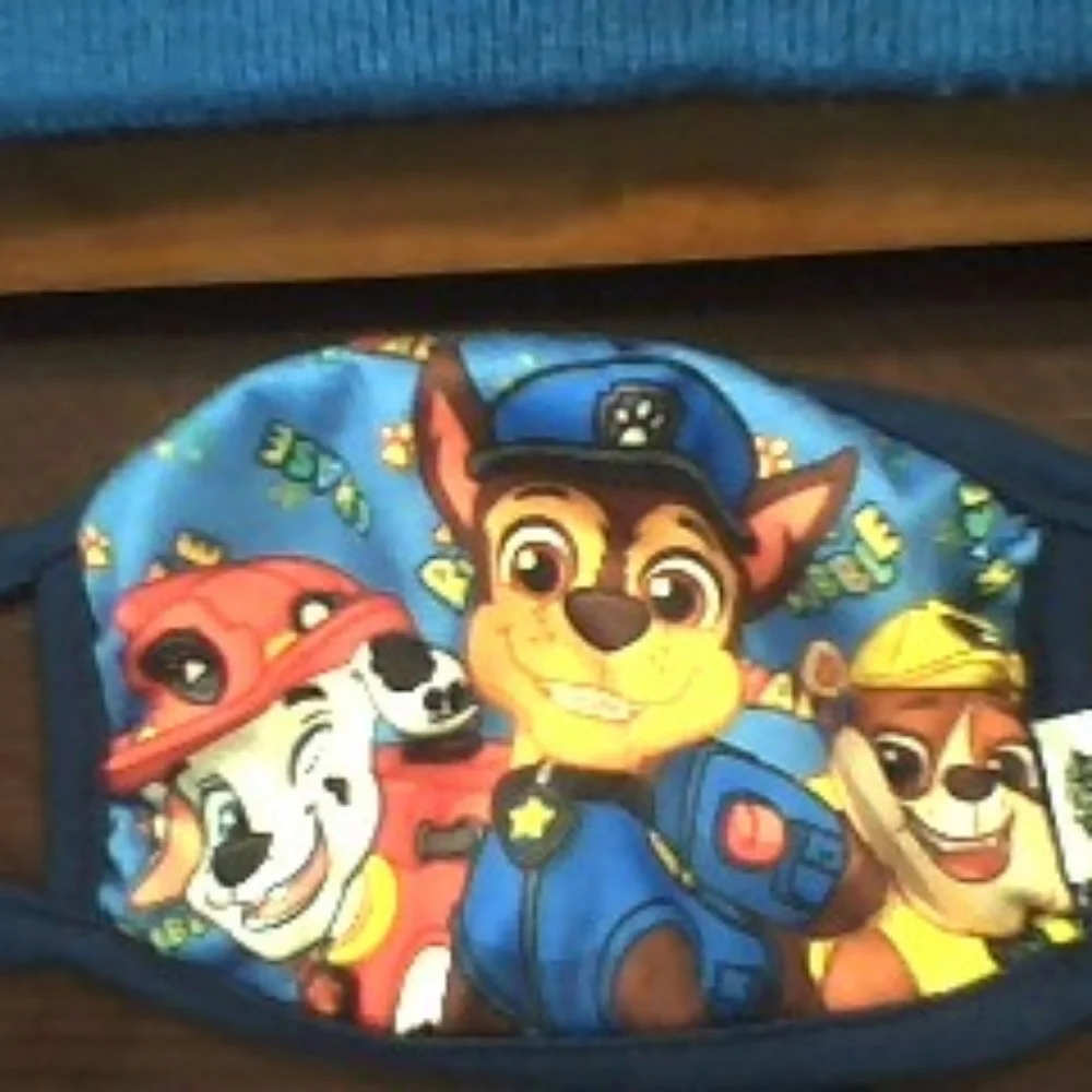 PAW Patrol toboggan and mask